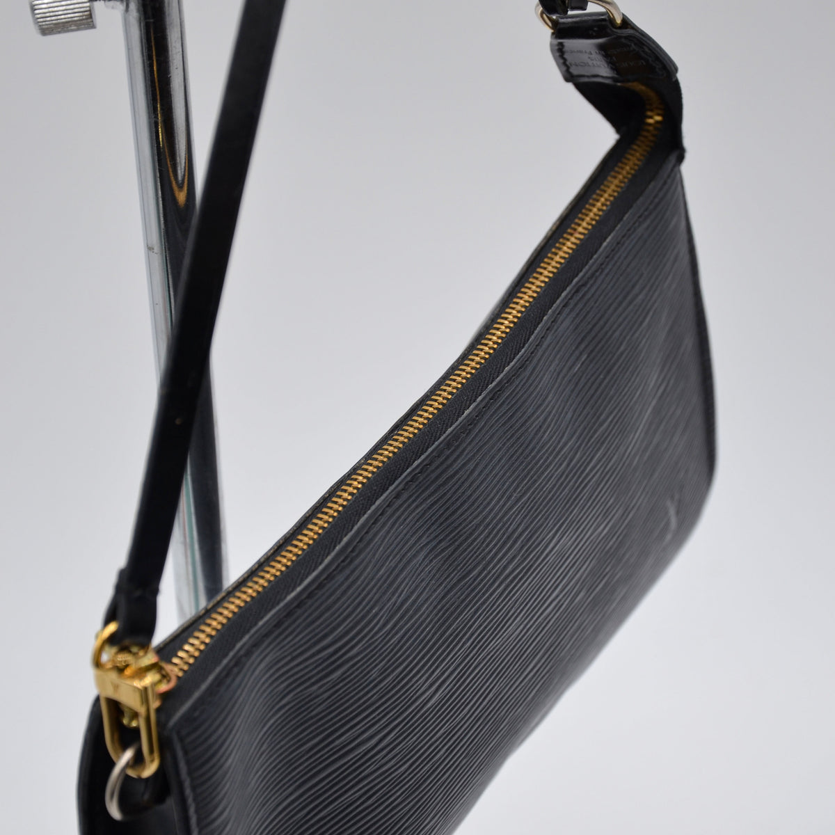 Pochette Louis Vuitton Accessoires cuir Épi noir