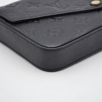Louis Vuitton Pochette Félicie Empreinte Noir