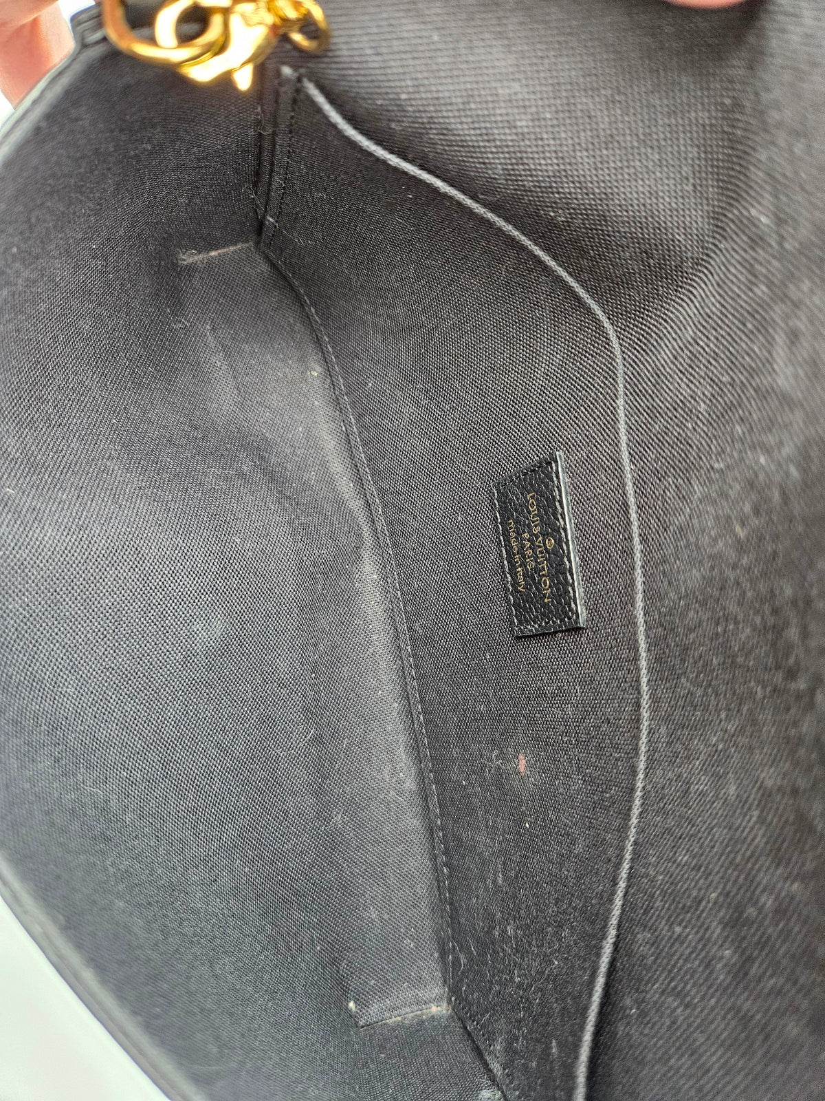 Louis Vuitton Pochette Félicie Empreinte Noir