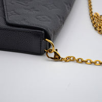 Louis Vuitton Pochette Félicie Empreinte Noir