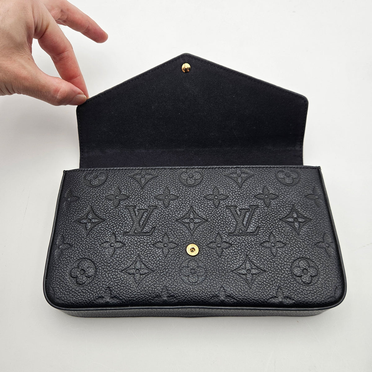 Louis Vuitton Pochette Félicie Empreinte Noir