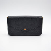 Louis Vuitton Pochette Félicie Empreinte Noir