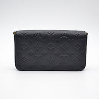 Louis Vuitton Pochette Félicie Empreinte Noir