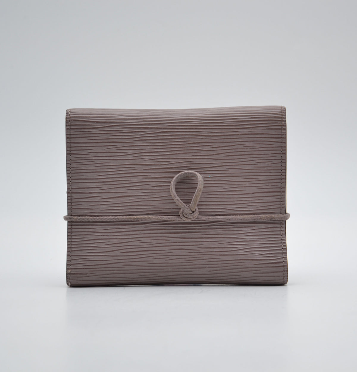 Portefeuille Louis Vuitton Trifold Cuir Épi Lilas