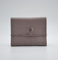Portefeuille Louis Vuitton Trifold Cuir Épi Lilas