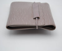 Portefeuille Louis Vuitton Trifold Cuir Épi Lilas