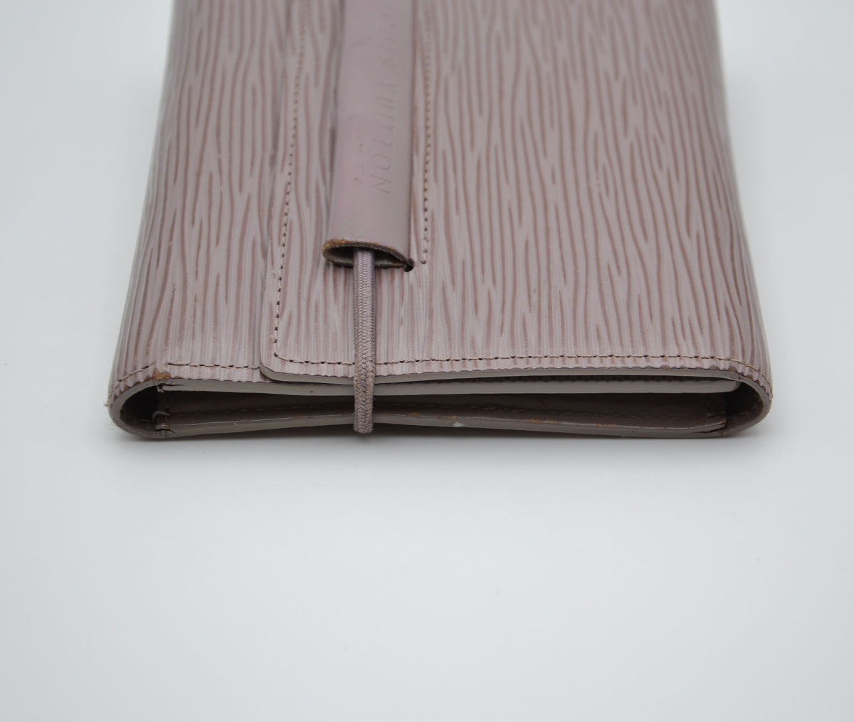 Portefeuille Louis Vuitton Trifold Cuir Épi Lilas