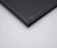 Porte-Cartes Louis Vuitton Cuir Épi Noir Unisexe