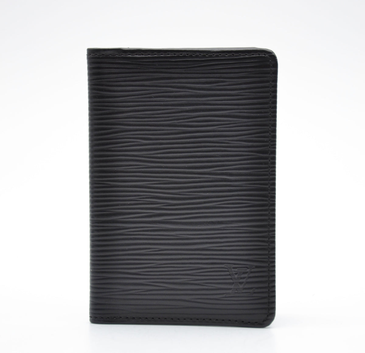 Porte-Cartes Louis Vuitton Cuir Épi Noir Unisexe