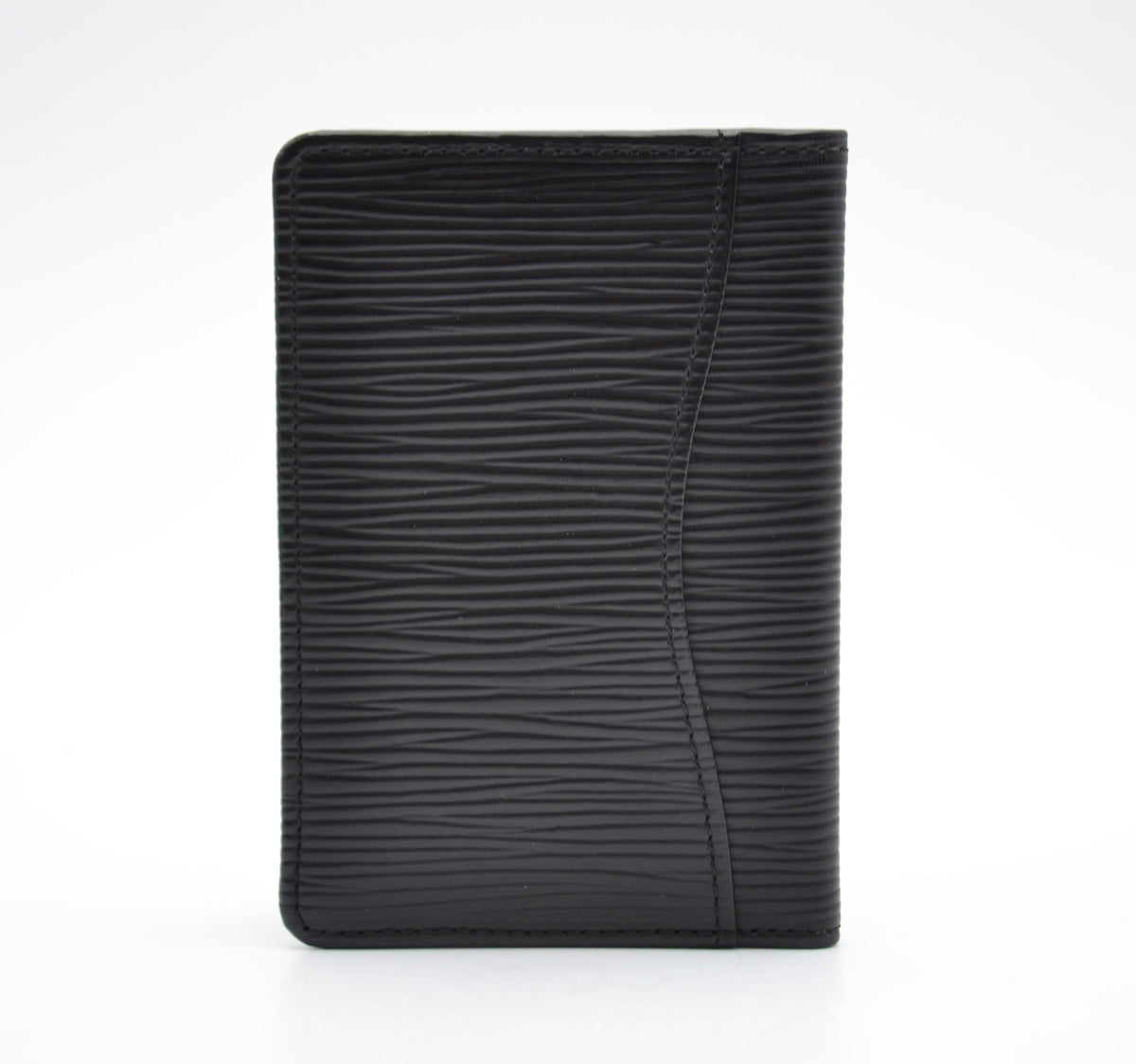 Porte-Cartes Louis Vuitton Cuir Épi Noir Unisexe