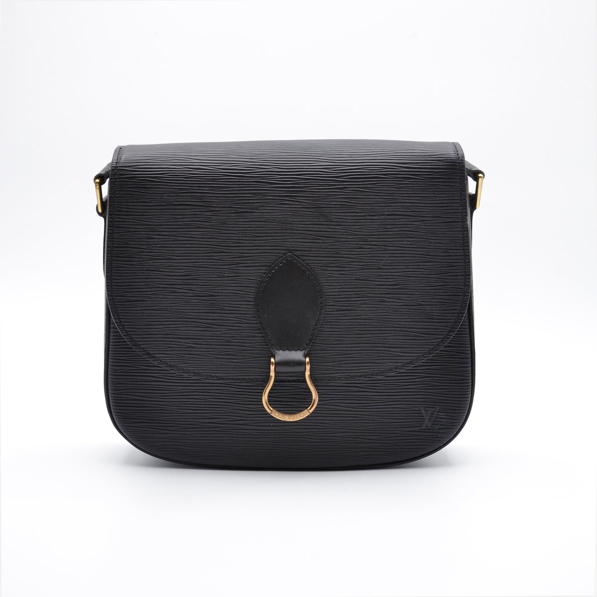 Louis Vuitton Saint Cloud GM Cuir Épi Noir