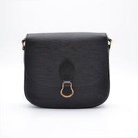 Louis Vuitton Saint Cloud GM Cuir Épi Noir