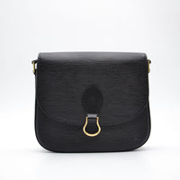 Louis Vuitton Saint Cloud GM Cuir Épi Noir