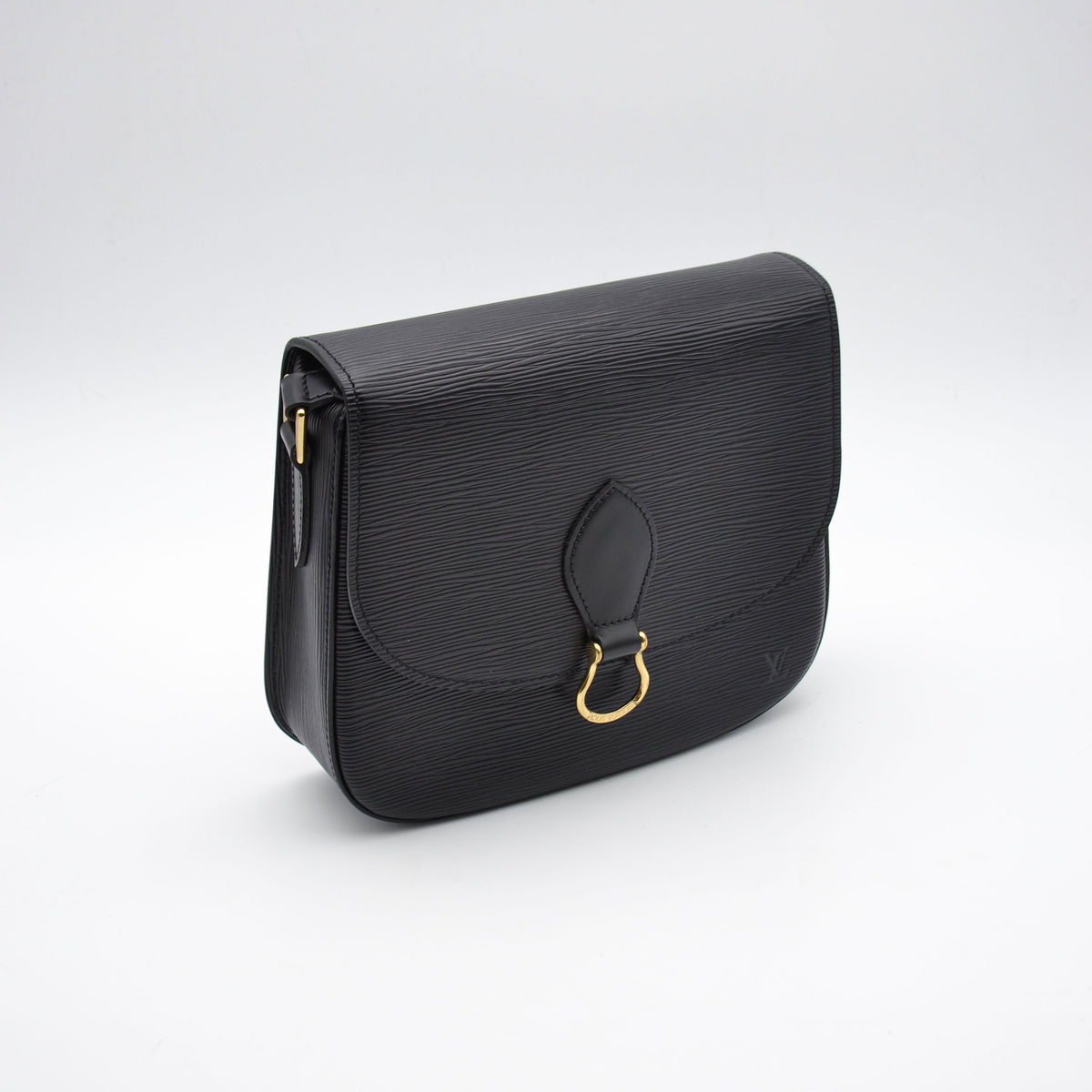 Louis Vuitton Saint Cloud GM Cuir Épi Noir