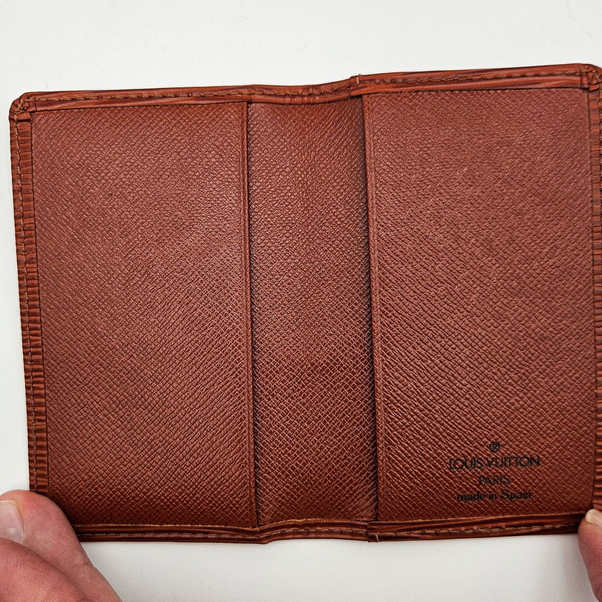Louis Vuitton Porte-Carte Cuir Épi