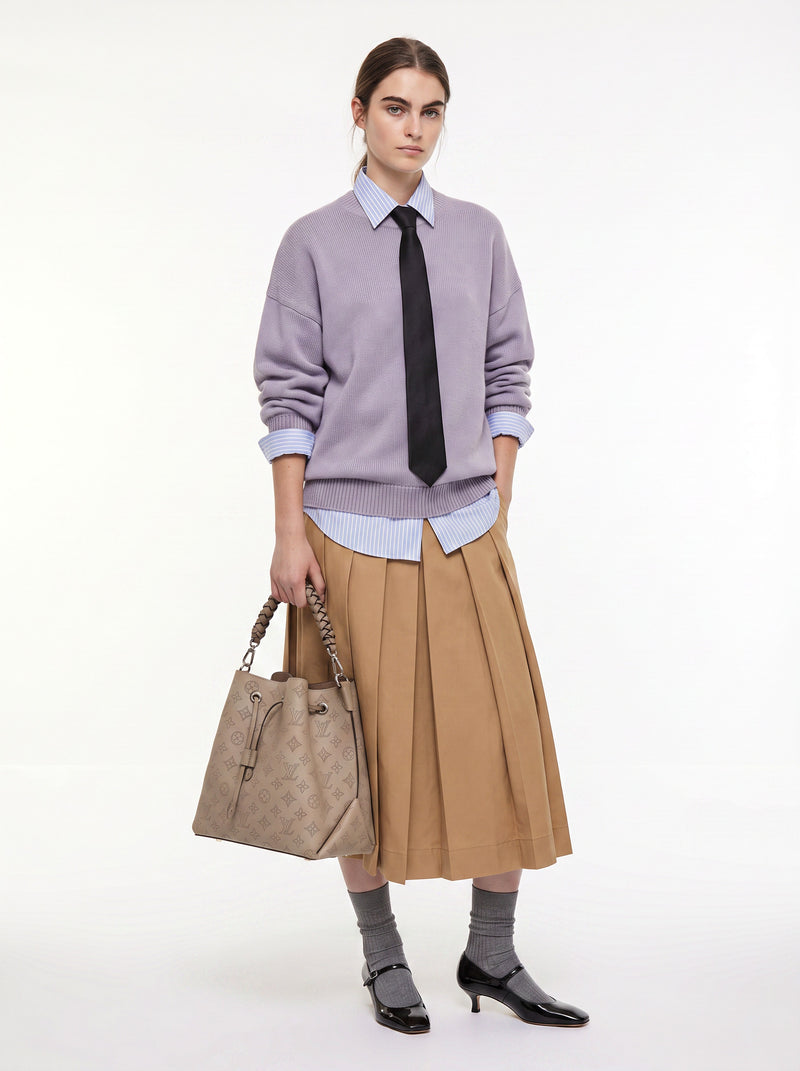 Louis Vuitton Muria Mahina Cuir Perforé Galet