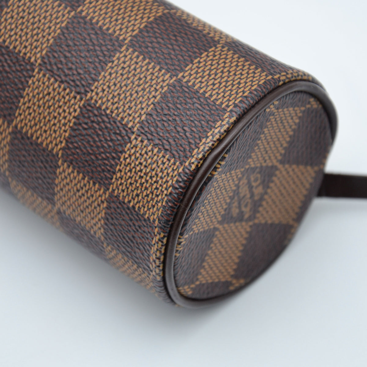 Pochette Louis Vuitton Papillon Toile Damier Ébène