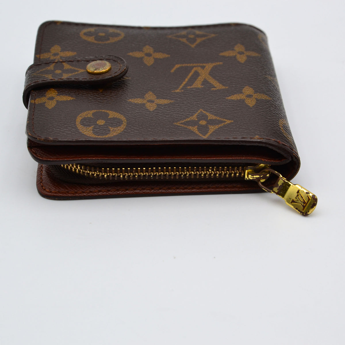 Louis Vuitton Portefeuille Compact Zip Monogramme