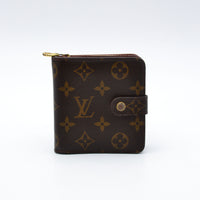 Louis Vuitton Portefeuille Compact Zip Monogramme