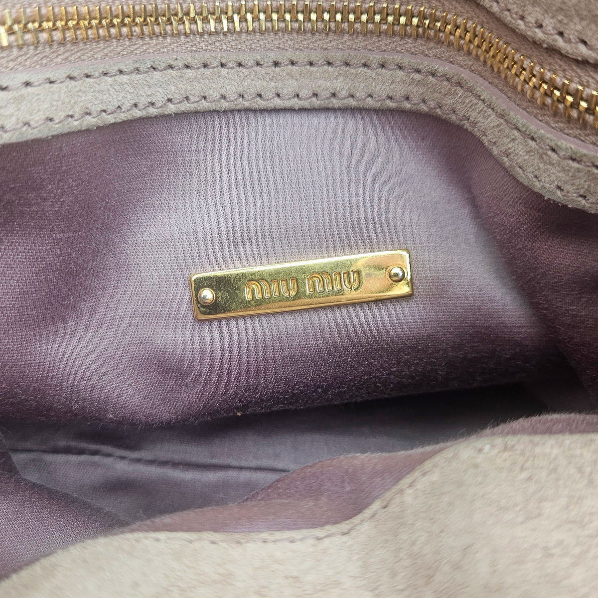 Mini 2way Tote Miu Miu