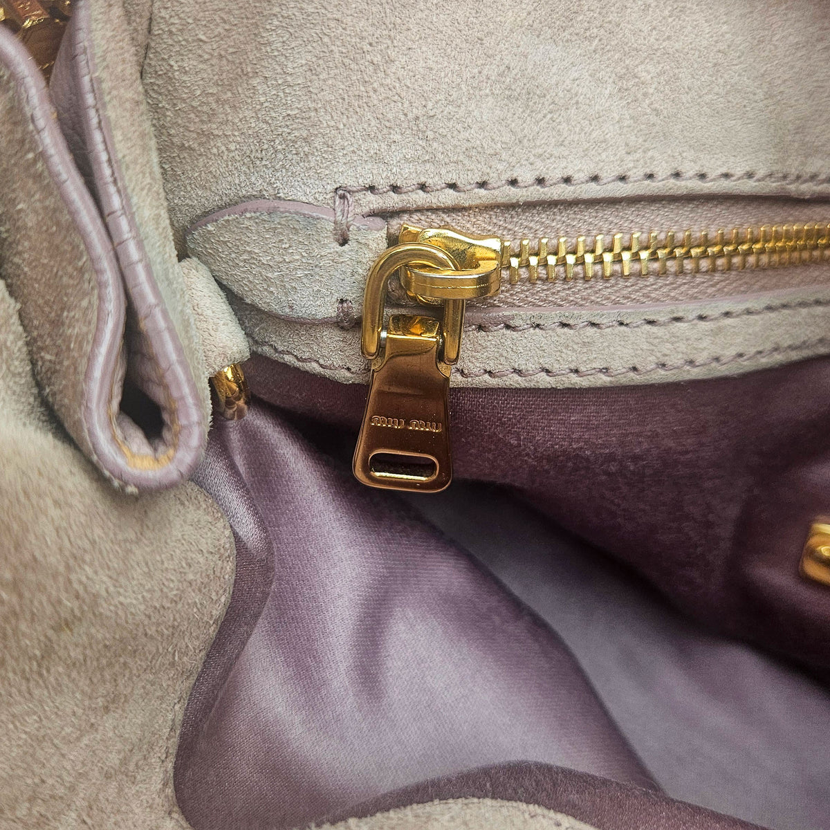 Mini 2way Tote Miu Miu