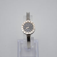 Montre Bulgari B.zero1 BZ22S Acier Cadran Noir Bracelet Jonc