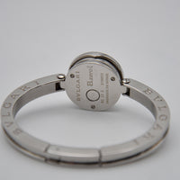 Montre Bulgari B.zero1 BZ22S Acier Cadran Noir Bracelet Jonc