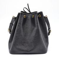 Noé MM cuir Épi noir
