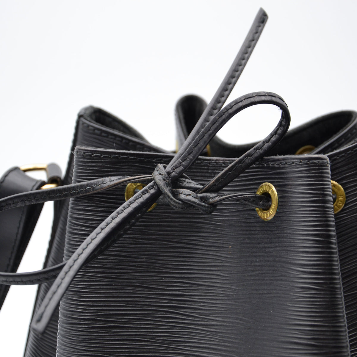 Noé MM cuir Épi noir
