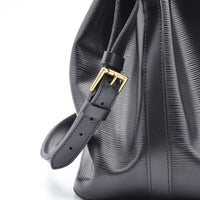 Louis Vuitton Noé moyen modèle cuir Épi noir