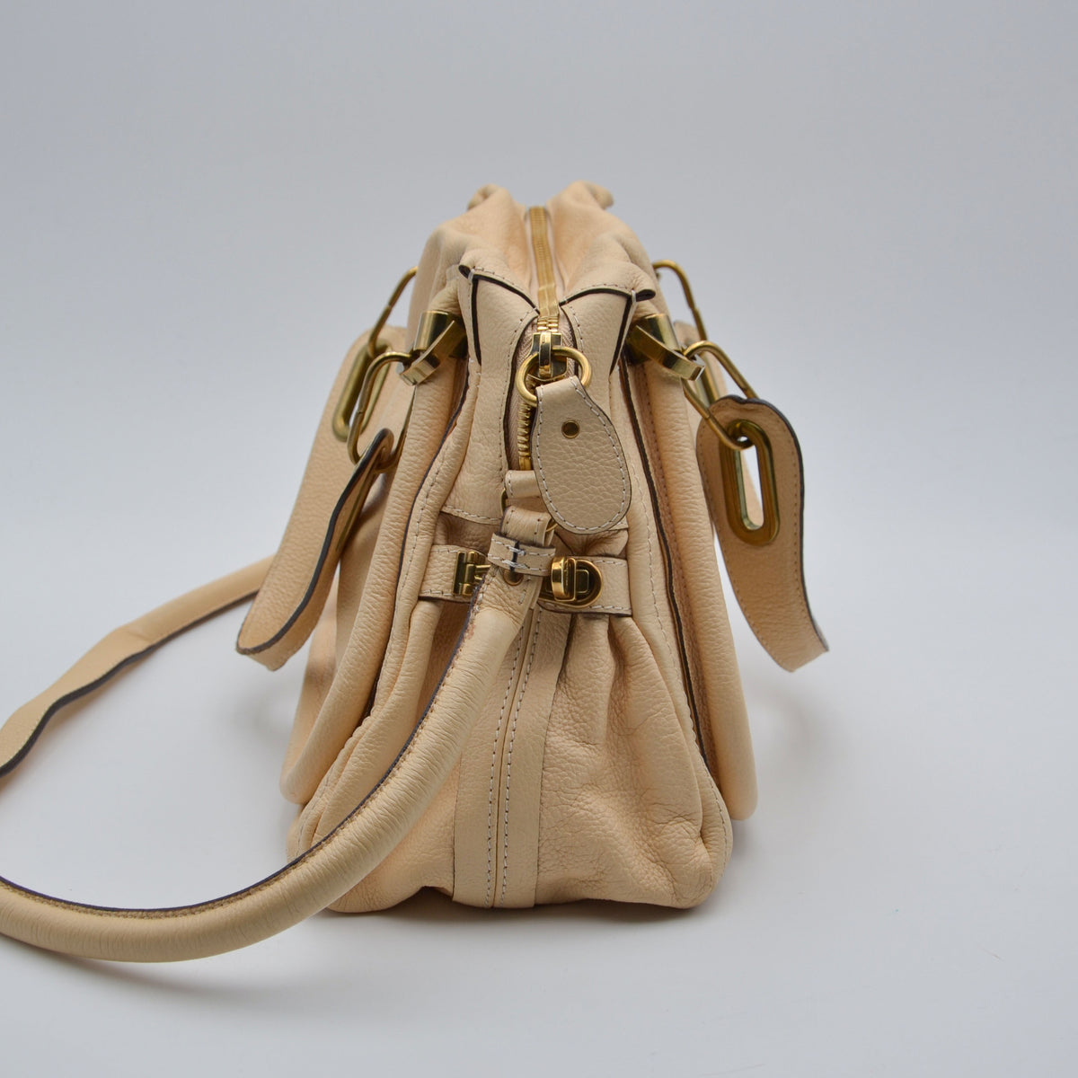 Chloé Paraty Vanille Cuir Grainé