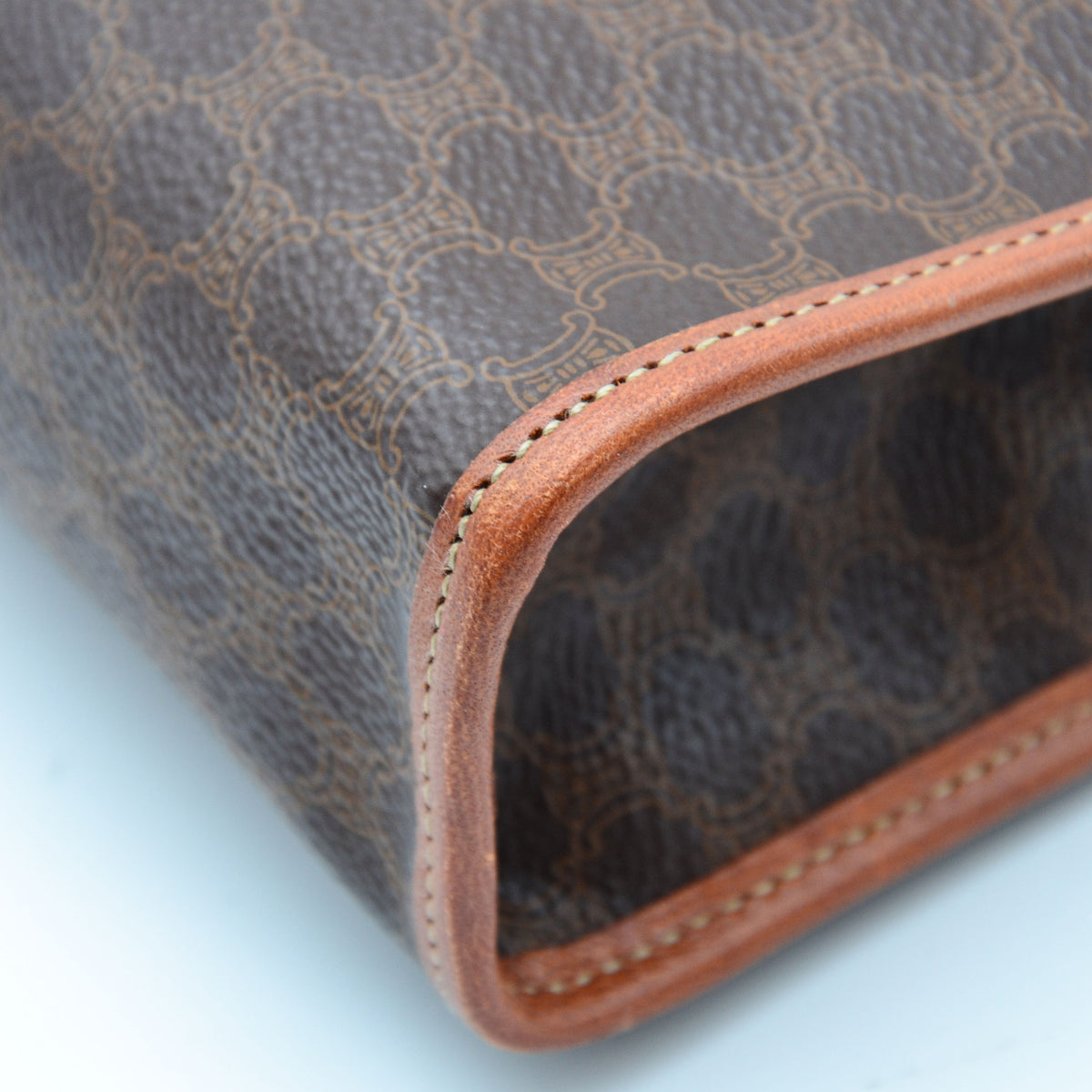 Céline Pochette Vintage Macadam marron