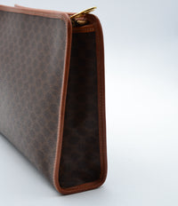 Céline Pochette Vintage Macadam marron