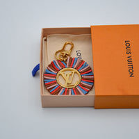 Bijou de Sac Louis Vuitton Cuir Frangé Multicolore