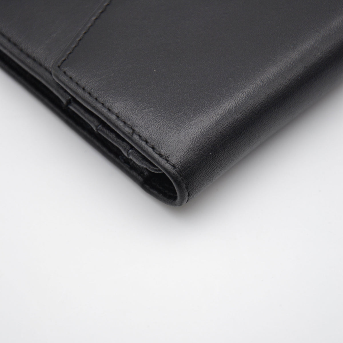 Portefeuille Celine cuir noir