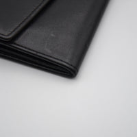 Portefeuille Celine cuir noir