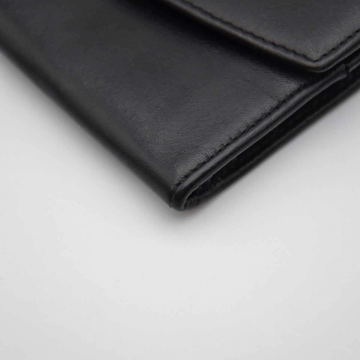 Portefeuille Celine cuir noir
