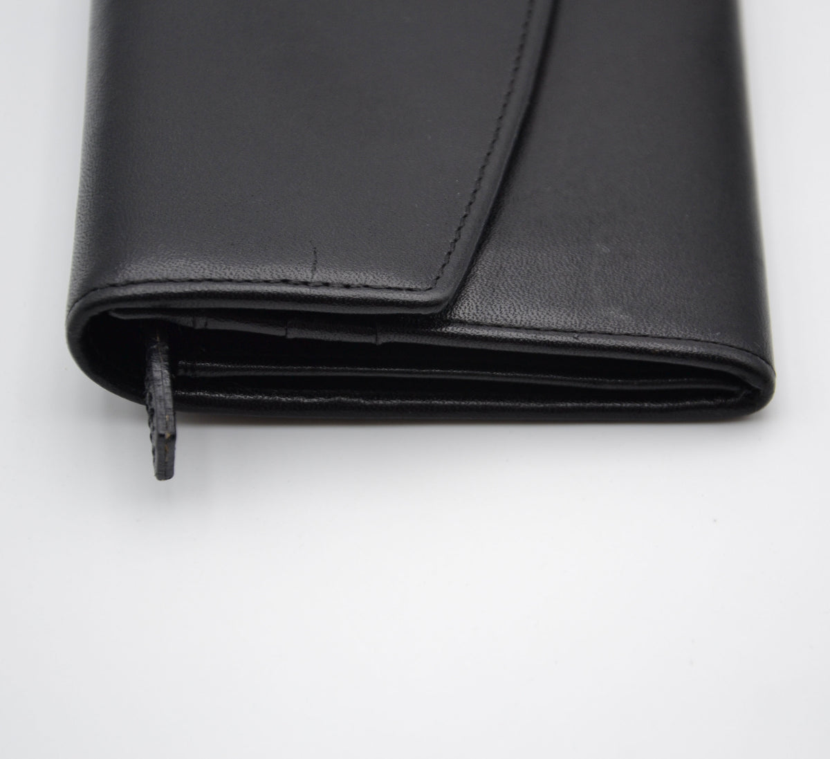 Portefeuille Celine cuir noir
