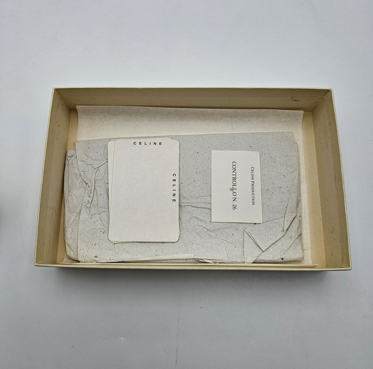 Portefeuille Céline Macadam Noir Vintage