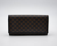 Portefeuille Céline Macadam Noir Vintage