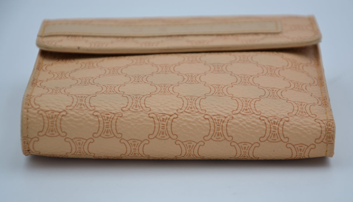 Portefeuille Céline Macadame Beige