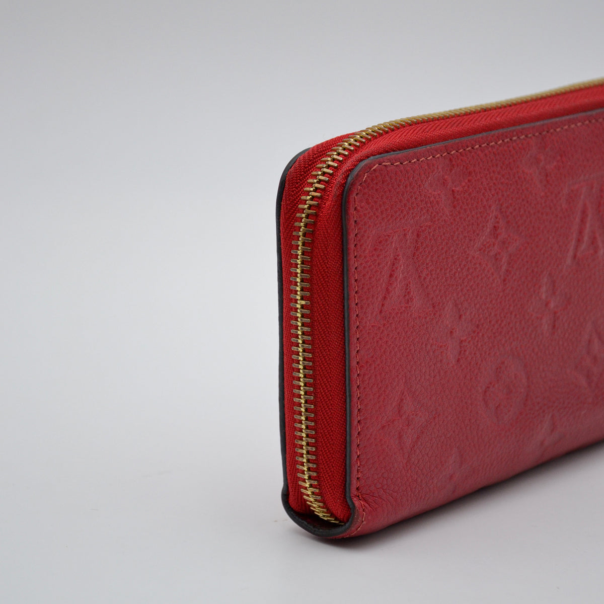 Portefeuille Louis Vuitton Zippy Continental cuir Empreinte