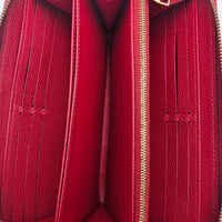 Portefeuille Louis Vuitton Zippy Continental cuir Empreinte