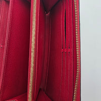 Portefeuille Louis Vuitton Zippy Continental cuir Empreinte