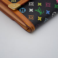 Portefeuille Louis Vuitton Murakami Multicolore noir