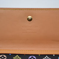 Portefeuille Louis Vuitton Murakami Multicolore noir