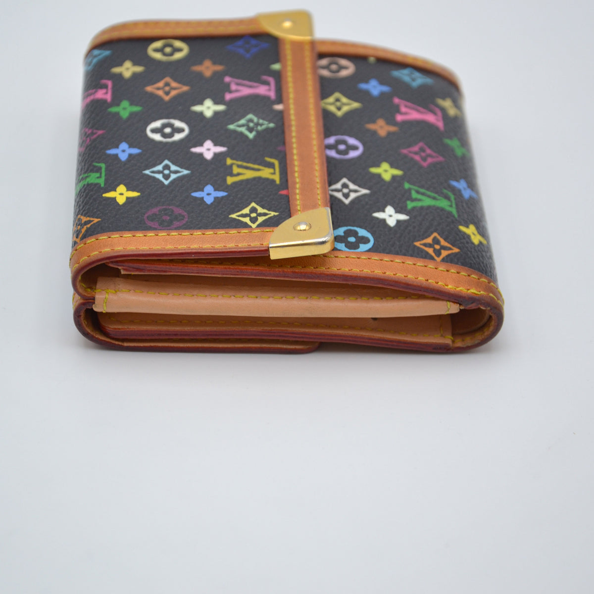 Portefeuille Louis Vuitton Murakami Multicolore noir