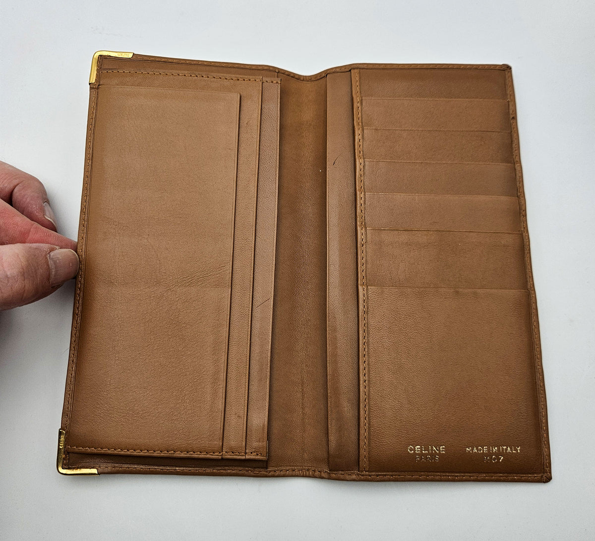 Portefeuille Céline Macadam long vintage