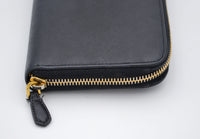 Portefeuille Long Prada En Cuir Saffiano