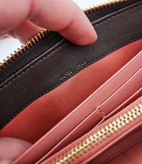 Portefeuille Zippy Salvatore Ferragamo en Cuir